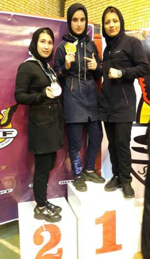 2 مدال بانوان گیلانی در رقابت های اسپورت کیک بوکسینگ کشور
