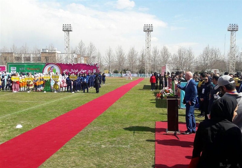 برگزاری جشن روز جهانی فوتبال بانوان