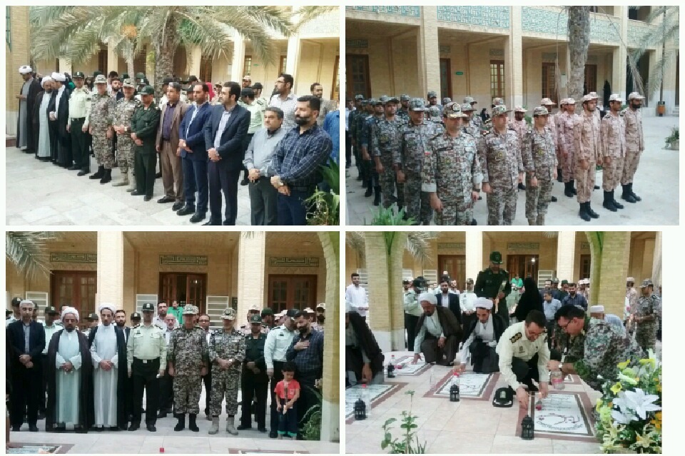 تجدید پیمان با آرمان‌های والای شهیدان در کیش