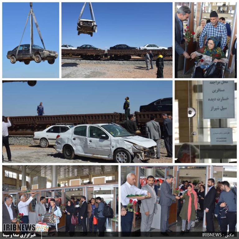 ۲۴۱ مسافر سیل زده مهمان راه آهن کشور