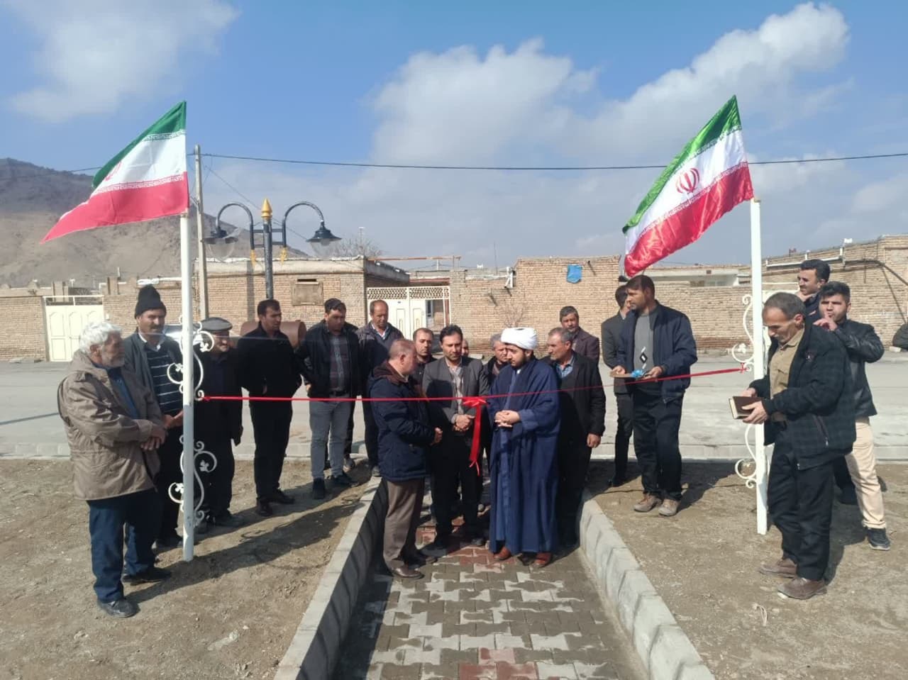 افتتاح پارک روستایی در سلماس 