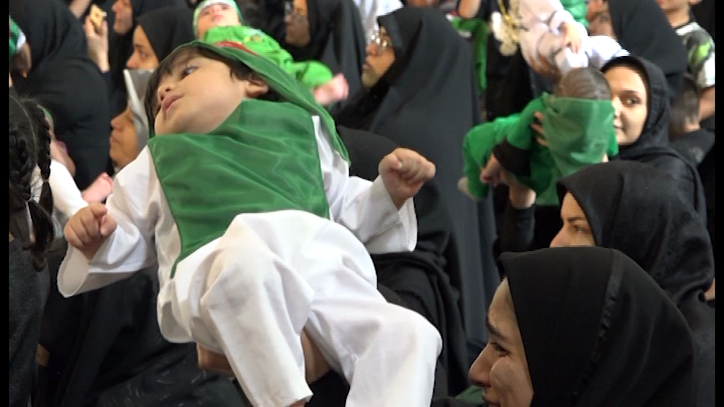 برگزاری مراسم شیرخوارگان حسینی در همدان