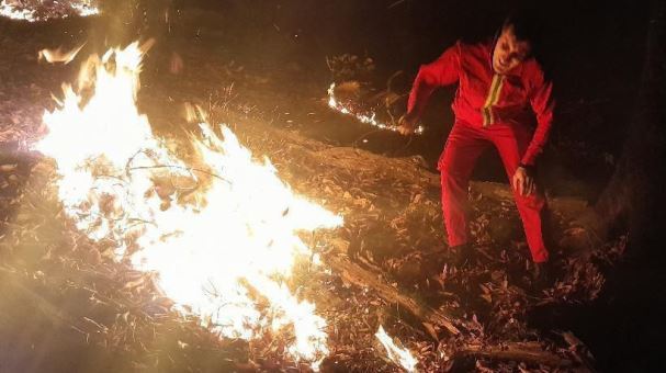 آتش سوزی در مناطق جنگلی گیلان / تلاش‌ها برای خاموش کردن آتش سوزی ادامه دارد.