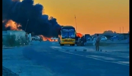 حمله به اتوبوس مسافربری در بلوچستان پاکستان ا ۳۶ کشته و زخمی