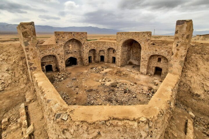 کاروانسرای رباط قره بیل گرمه احیا می‌شود