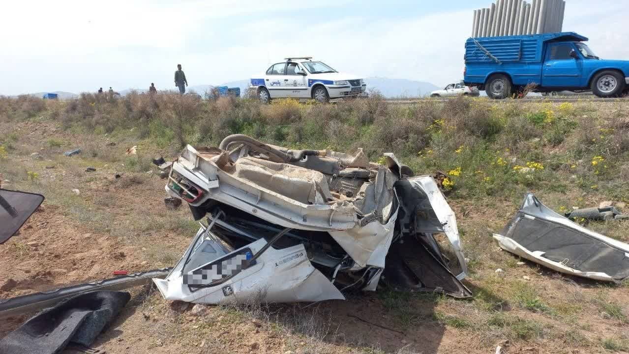 حادثه رانندگی در در محور مرگنلر _ ماکو