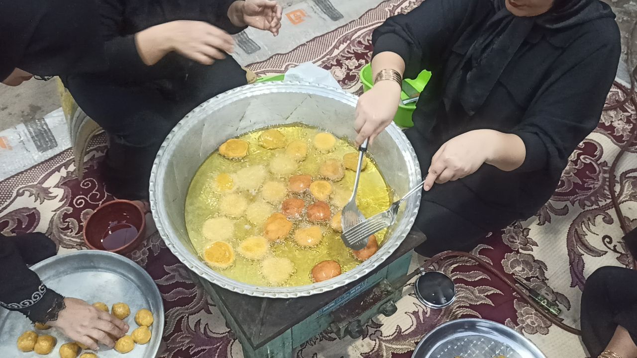 آیین سنتی «ککه دبیج» محله جسیدان آستانه اشرفیه