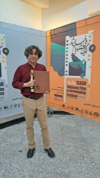 درخشش هنرمند چهارمحال وبختیاری در جشنواره ملی فیلم ایثار