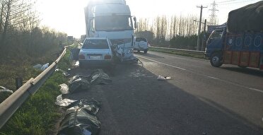 تصادف مرگبار در جاده فومن به سراوان