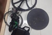 کشف ۲ دستگاه فلزیاب قاچاق در ایست و بازرسی چابکسر