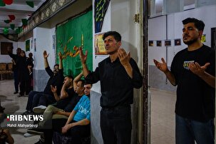 عزاداری هیئت انجمن ناشنوایان کرج