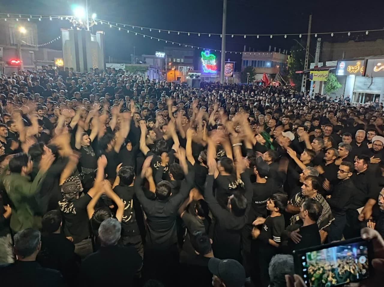 عزاداری مردم آذربایجان غربی در شام غریبان  آل الله