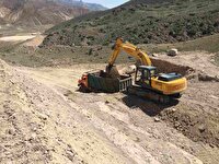 زیرسازی و آسفالت ۴ مسیر حیاتی در لالی خوزستان