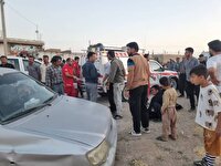 یک کشته در تصادف جاده آباده