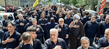 تشییع پیکر پاک و مطهر شهید حسین عبدی در مهر شهر