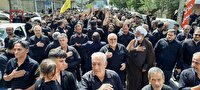 تشییع پیکر پاک و مطهر شهید حسین عبدی در مهر شهر