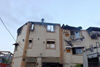 مهار آتش‌سوزی ۹ واحد مسکونی در لیلاشهر لنگرود