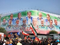 بزرگداشت شهدای اقتدار در رشت