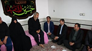 عیادت استاندار  از مجروحان حملات رژیم صهیونیستی