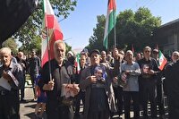 وداع مردم استان کرمانشاه با پیکر مجاهد شهید «حاج رمضان» در سنقروکلیایی