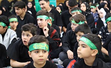 گردهمایی کودکان عاشورایی همزمان با سراسر کشور در اراک