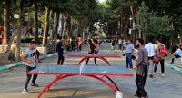 افتتاح دو گذر ورزش در سنندج