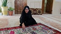 اهدای فرش ذهنی بافت  به شهیدان روستا