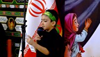 خروش ایمان در همایش کودکان عاشورایی