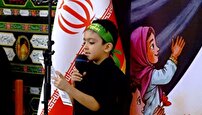 خروش ایمان در همایش کودکان عاشورایی