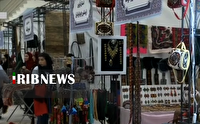 آغاز به کار پانزدهمین نمایشگاه ملی صنایع‌دستی در اردبیل