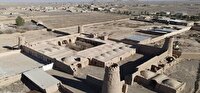 مرمت عمارت برج یزدانآباد شهرستان زرند