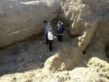 کشف محوطه تاریخی متعلق به قرون میانه اسلام در گناباد