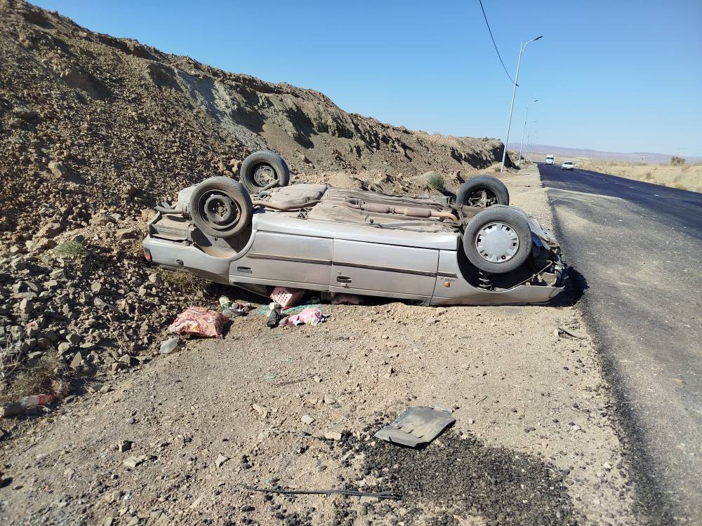 ۳۴ مصدوم در حوادث رانندگی استان سمنان