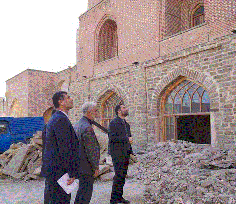 الحاقات اضافی مسجد جامع ارومیه برچیده می‌شود