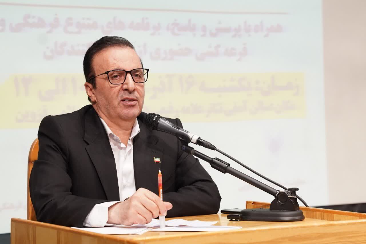 استاندار قزوین در جمع دانشجویان دانشگاه آزاد اسلامی