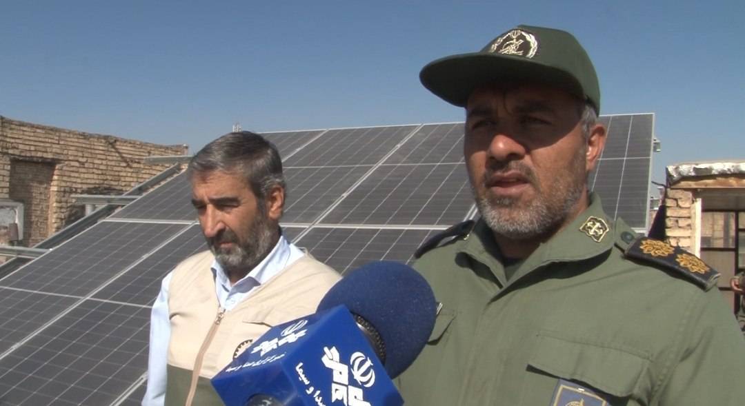 افتتاح نیروگاه خورشیدی ۵ کیلوواتی خانگی در لنجان