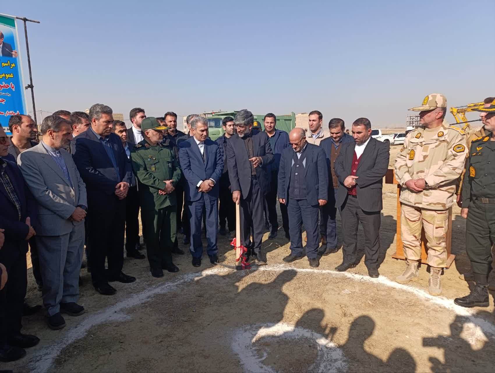 آغاز عملیات اجرایی ساختمان دادسرای سلماس