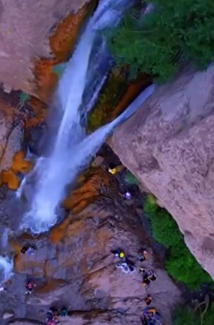 آبشار راین،مقصد خنک گردشگران در روزهای گرم تابستان