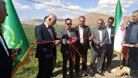 افتتاح طرح ۷ هزارهکتاری شبکه آبیاری تحت فشار و زهکشی در پیرانشهر