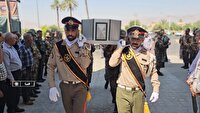 وداع با پدر شهیدان کاظمی راد در فسا