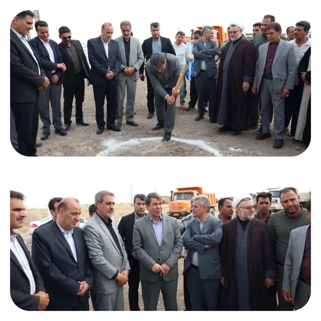 آغاز عملیات اجرایی کنارگذر شهر خورسند