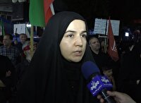واکنش بانوی گرگانی به بدعهدی دشمن با حمله به لبنان بعد از توافق